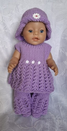 Hand knitted dolls - hand, clothes