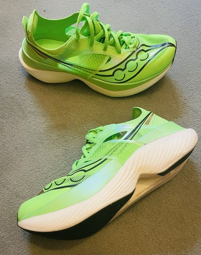 Worn twice saucony endorphin - worn,