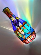 Colourful Stained Glass Vase MODELE DEPOSE Dry Flower Vase Decoration