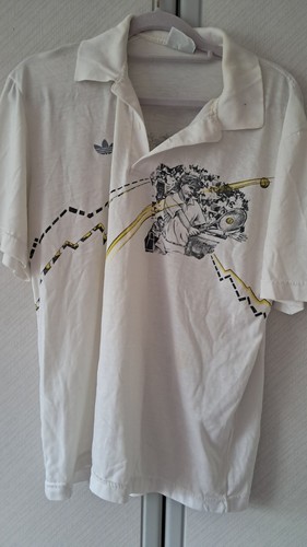 Polo shirt adidas vintage - shirt,