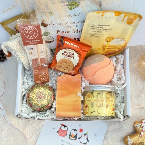 Pamper hamper christmas gift - hamper,
