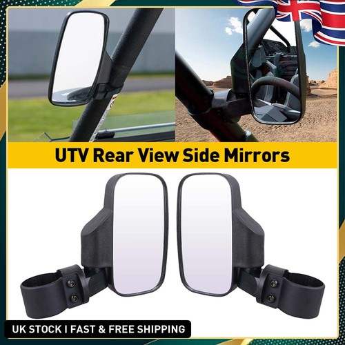 Utv side rear view mirrors - mirrors, set