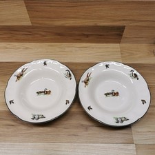 2 x Johnson Brothers Brookshire Rimmed Soup Plates / Bowls