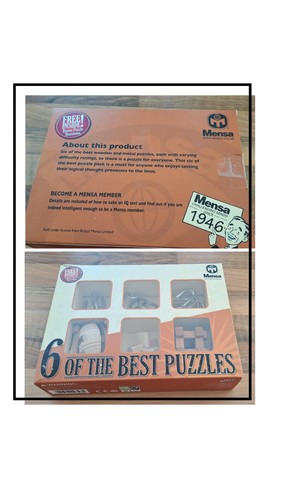 New mensa best puzzles 6 - new, (6