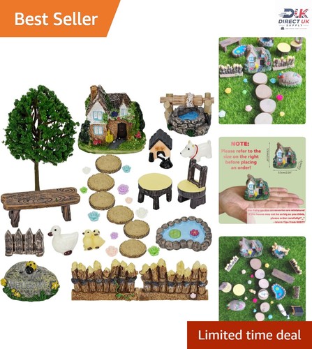 Piece fairy garden - 32-piece,