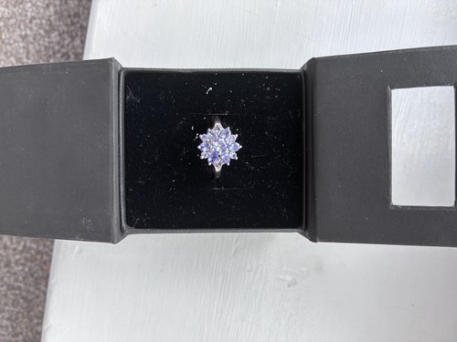 Tanzanite sterling silver - tanzanite, ring