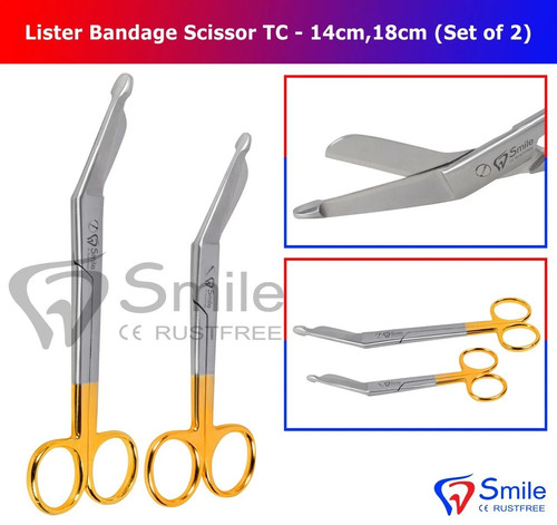 Lister bandage scissors - lister,