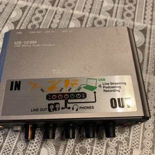 Tascam 125m usb audio - tascam,