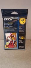 Epson Value Glossy Photo Paper 40 Sheets 10 x 15 cm C13S400044