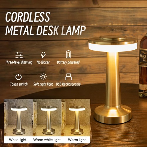 Modern led table lamp dimmable - table,