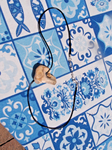 Natural hag stone - ,