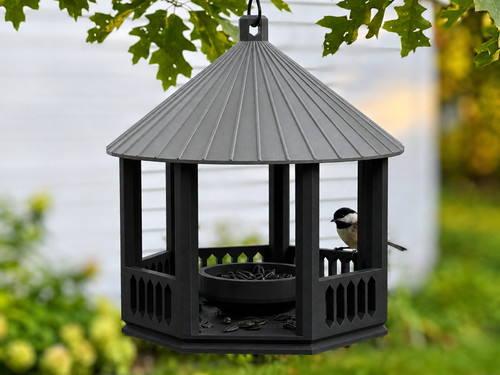 Hexagonal garden manor bird - hexagonal,