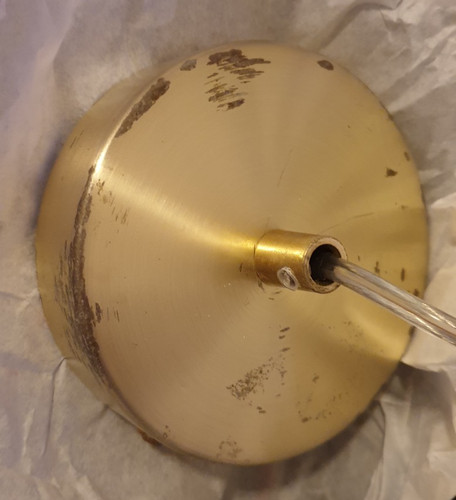 Habitat lockie brushed brass - lockie,