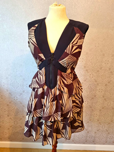 Whistles brown beige geometric - whistles,