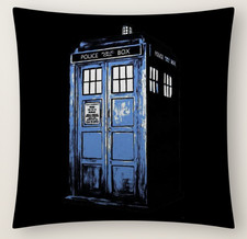 Dr Who  Tardis  Cushion Cover