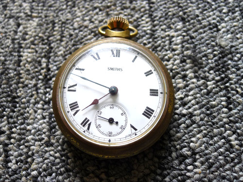 Smiths golden pocket watch - smiths,