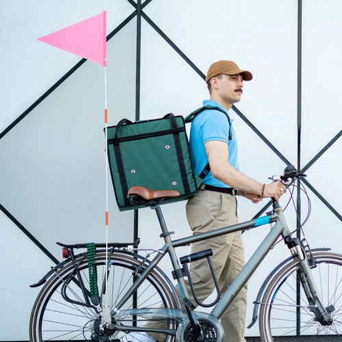 Sets advertising flag bike - advertising,