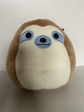 Squishmallows - Simon the Sloth. 2019. 8”. VGC. (Large) stocking filler!