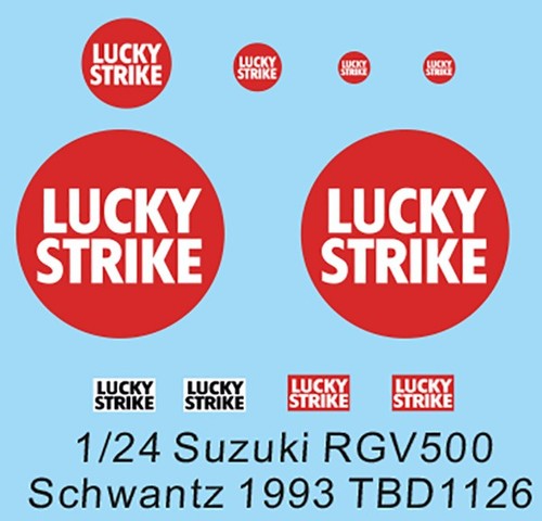 Decals for suzuki rgv500 - for,