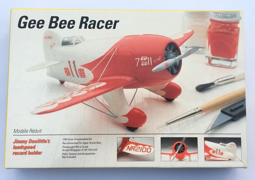 Testors gee bee racer 48 - testors, racer,