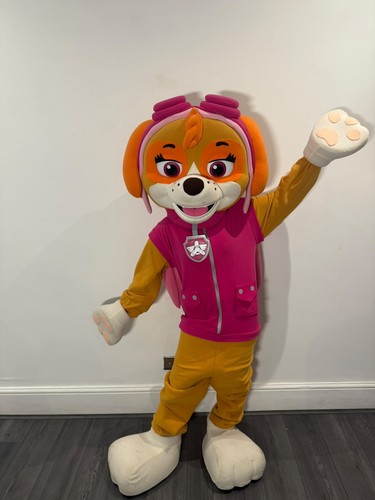 Skye paw patrol mascot - paw,