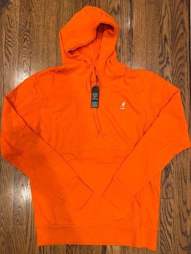 Kangol hoodie orange sweater - orange,