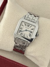 Cartier Santos Demoiselle 26mm Stainless Steel Bracelet Watch - 2701. Tank