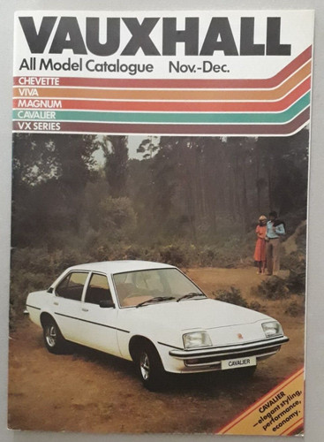 Vauxhall range brochure - nov,