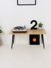 VINTAGE COFFEE TABLE / TV STAND / RECORD PLAYER STAND - MID CENTURY RETRO MODERN