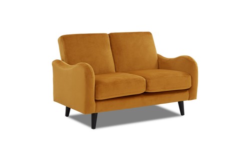 Wave seater mustard - mustard, yellow