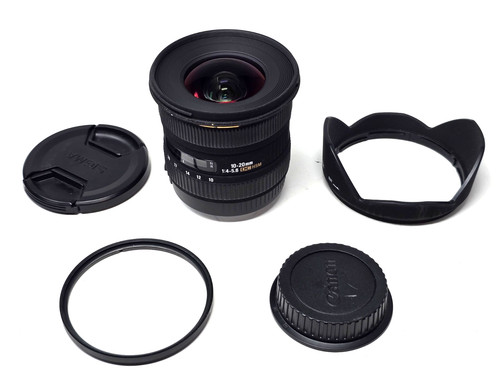 Sigma 20mm 5 hsm - 10-20mm, f/3.5