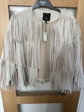 Fringed Jacket River Island