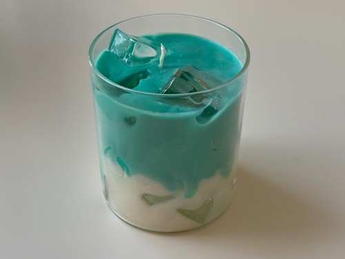 Matcha latte candle - matcha,
