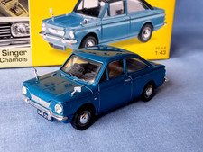 Lledo Vanguards Singer Chamois - Blue Metallic - Ltd Edt - 1:43 Scale - VA40001.