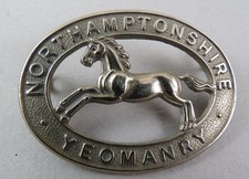 Military Badge The Northamptonshire Yeomanry British Army