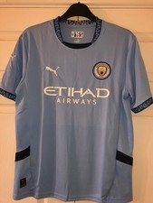 Manchester City Football Shirt Large