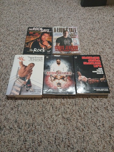 Pro wrestling books lot - pro,