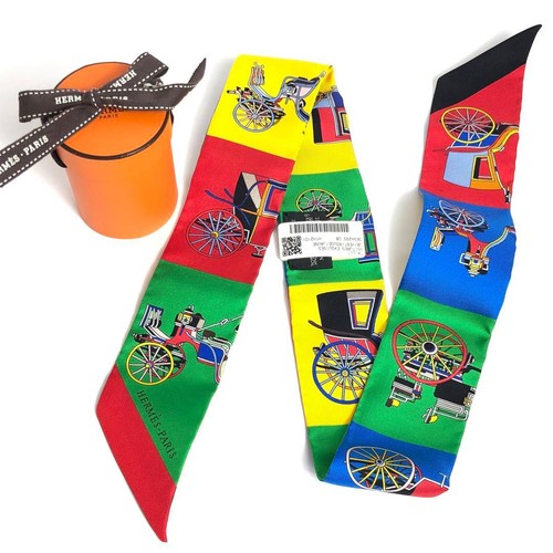 Hermes twilly silk multicolor - hermes,
