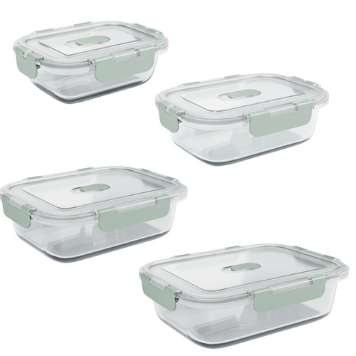 Airtight glass food - glass, storage