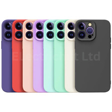 Case For iPhone 16 15 14 Pro Max Plus 13 11 12 XR 7 8 Shockproof Cover Silicone