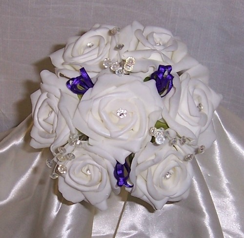 Bridesmaid flower girl posy - flower,