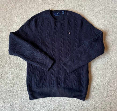 Gant 100 wool cable knit - gant,