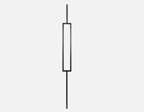 Matt black metal - matt, spindle
