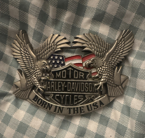 Harley davidson solid brass - solid,