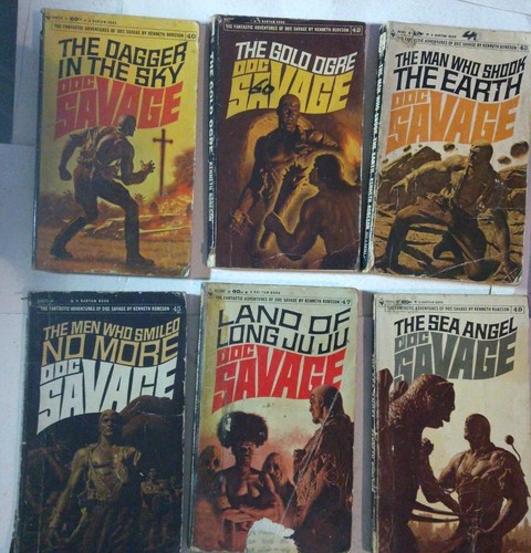 Doc savage bantam paperback - savage,