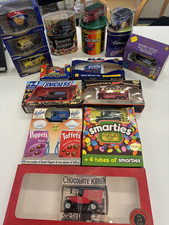 14 x Vintage 1990s Lledo Sweets & Chocolates Model Vehicles Promo Advertising