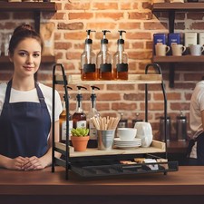 Coffee Station Organizer with