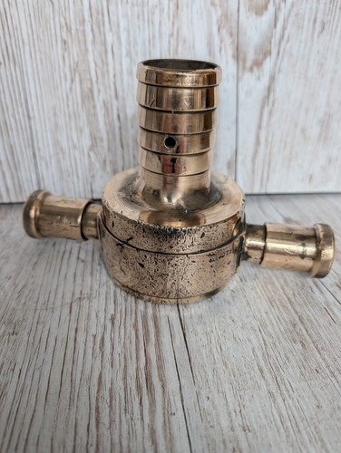 Brass fire service hose - brass,