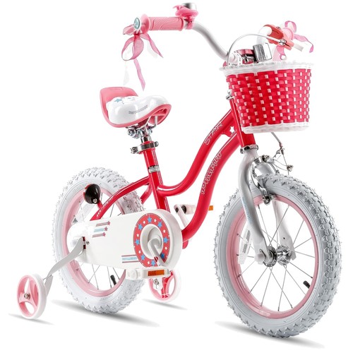 Coral red girls bike - coral, 14