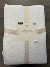 M&S Vintage Ruffle Embroidery